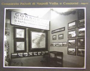 Napoli - Mostra nazionale delle bonifiche - Sezione dedicata al Consorzio di bonifica delle paludi di Napoli, Volla e contorni