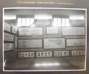 Napoli - Mostra nazionale delle bonifiche - Sezioni dedicate al Consorzio Navarolo di Casalmaggiore