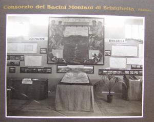 Napoli - Mostra nazionale delle bonifiche - Sezione dedicata al Consorzio dei bacini montani di Brisighella di Faenza