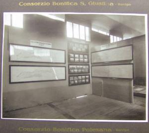 Napoli - Mostra nazionale delle bonifiche - Sezione dedicata al Consorzio di bonifica S. Giustina e al Consorzio di bonifica Polesana di Rovigo