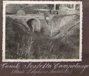 Canale Fossetta Campolungo - Ponte Loghino Bertoletta - Lavori di ristrutturazione