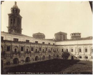 Mantova - Palazzo Ducale - Corte Nuova - Giardino della Cavallerizza - Campanile della chiesa di S. Barbara