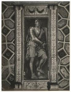Affresco - Alessandro Magno - Giulio Romano - Mantova - Palazzo Te - Camera degli Imperatori - Volta