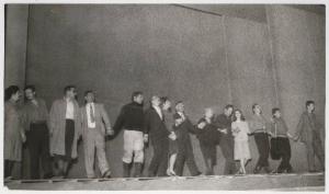 Festa grande d'aprile - Mantova - Teatro Sociale - Uomini e donne danzanti sul palcoscenico