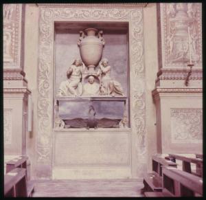 Scultura - Monumento funebre di Giorgio Andreasi - Prospero Sogari Spani - Mantova - Basilica di S. Andrea - Transetto