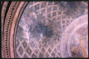 Affresco - Scuola di Andrea Mantegna - Mantova - Basilica di S. Andrea - Cappella funeraria di Andrea Mantegna - Volta, particolare