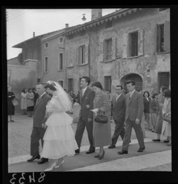 Matrimonio famiglia Meneghetti - Corteo nuziale - Mantova