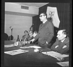Convegno Democrazia Cristiana sullo statuto della Regione Lombardia 1970 - Mantova - Saletta Oberdan - Intervento di Gino Colombo