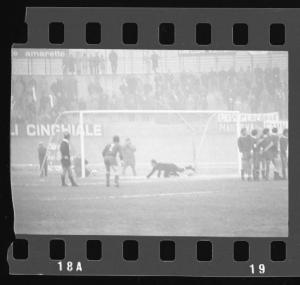 Partita Mantova-Varese 1971 - Mantova - Stadio Danilo Martelli - Punizione a favore del Varese - Gol di Giorgio Morini