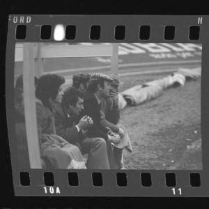 Partita Mantova-Inter 1972 - Mantova - Stadio Danilo Martelli - Panchina biancorossa