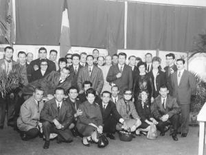 Incontro metallurgici francesi e italiani - Foto di gruppo, sulla sinistra Antonio Pizzinato