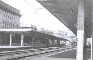 Genova - Sciopero ferrovieri - Stazione ferroviaria deserta - Banchine e binari