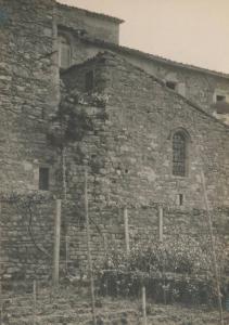 Veduta architettonica. Assisi - Convento di S. Damiano - Orto del cantico
