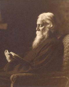 Ritratto maschile. Rabindranath Tagore