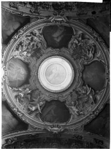 Veduta d'interni. Milano - Chiesa di S. Maria del Carmine - Volta