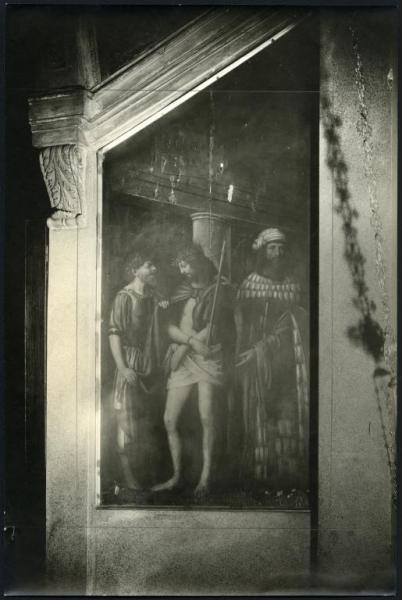 Dipinto - Cristo alla colonna - Bernardino Luini - Milano - Chiesa di S. Giorgio al Palazzo - Cappella del SS. Sacramento