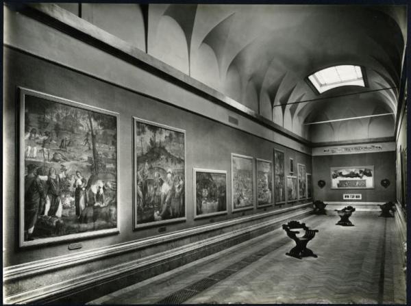 Milano - Pinacoteca di Brera - Sala delle pitture di Villa Rabia detta "La Pelucca" - Allestimento museale