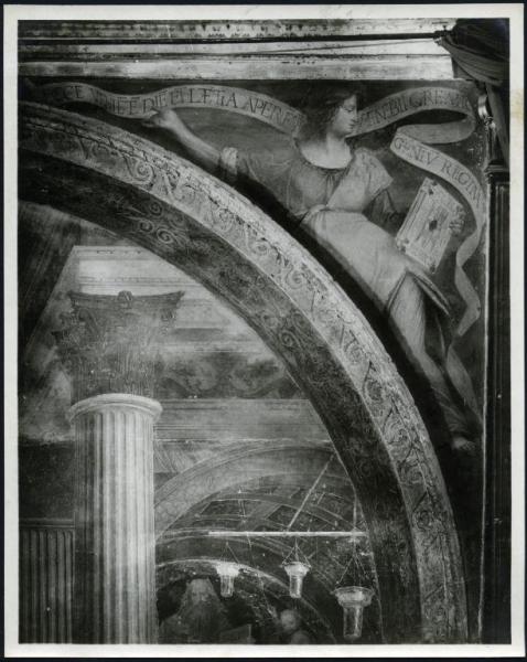 Dipinto murale - Sibilla Libica - Bernardino Luini - Saronno - Santuario di Maria Vergine