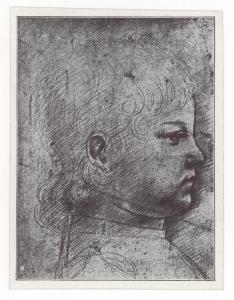 Disegno - Ritratto di Massimiliano Sforza - Maestro della Pala Sforzesca - Milano - Biblioteca Ambrosiana - F 290 inf. 13