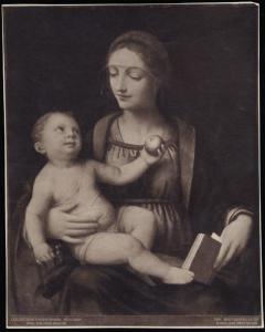 Dipinto - Madonna con Bambino - Bernardino Luini - Berlino - Bode Museum (già Kaiser Friedrich Museum)