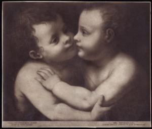Dipinto - Gesù Bambino e S. Giovannino - Bernardino Luini - Madrid - Museo del Prado