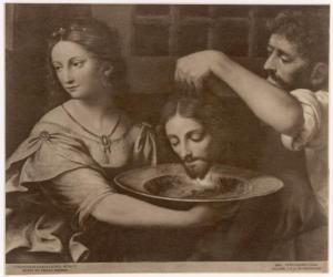 Dipinto - Salomè con la testa di S. Giovanni Battista - Bernardino Luini - Madrid - Museo del Prado