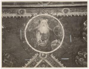 Dipinto murale - Dio Padre con Evangelisti e angeli - Particolare - Bernardino Luini - Milano - Chiesa di S. Maurizio al Monastero Maggiore