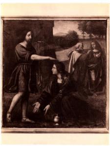 Dipinto - Apparizione di Cristo a Santa Maria Maddalena - Bernardino Luini - Milano - Pinacoteca Ambrosiana
