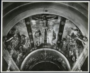 Dipinto - Crocifissione - Bernardino Luini - Milano - Chiesa di S. Giorgio al Palazzo - Cappella del SS. Sacramento