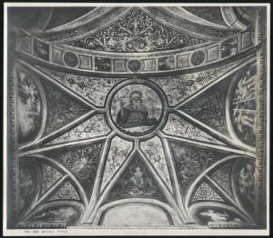 Dipinto murale - Dio Padre in gloria - Bernardino Luini - Milano - Basilica di Sant'Ambrogio - Oratorio della Passione