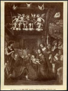 Dipinto - Adorazione dei pastori - Bernardino Luini - Como - Cattedrale - Quarta campata a destra