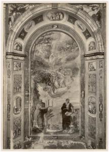 Affresco - Madonna in trono Bernardino Luini - Meda - Chiesa di San Vittore
