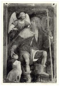 Dipinto murale - S. Rocco - Bernardino Luini - Saronno - Santuario di Maria Vergine