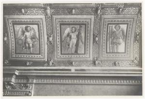 Dipinto - Tre Angeli - Bernardino Luini - Saronno - Santuario della Beata Vergine dei Miracoli - Cappella del Cenacolo - Volta