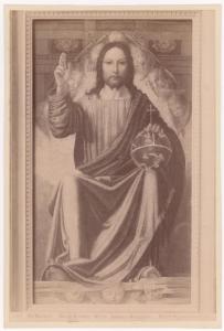 Dipinto - Cristo benedicente - Ambrogio Bergognone - Milano - Bergamo - Collezione Borromeo Pesenti