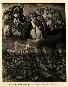 Venezia - Gallerie dell'Accademia. Paolo Veronese, La battaglia di Lepanto, olio su tela.
