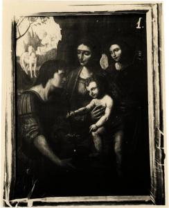 Masnago - Chiesa parrocchiale (?). Bernardino Luini, Madonna con Bambino e Santi, olio su tela.