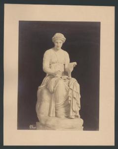 Città del Vaticano - Musei Vaticani. Clio, statua in marmo.