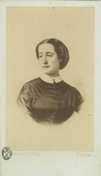 Ritratto femminile - Eugenia di Montijo Imperatrice di Francia