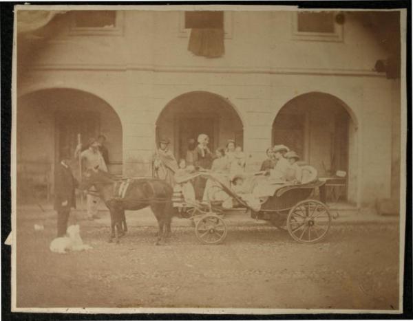 Ritratto di gruppo - Famiglia Cadogan in carrozza
