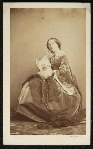 Ritratto femminile - Duchessa di Wellington con cane