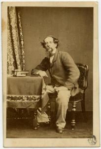Ritratto maschile - Charles Dickens scrittore inglese