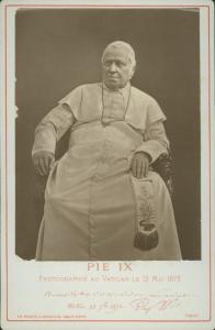 Ritratto maschile - Papa Pio IX