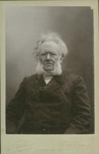 Ritratto maschile - Henrick Ibsen scrittore norvegese
