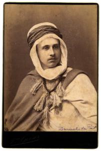 Ritratto maschile - Daniel de Pret in costume da beduino