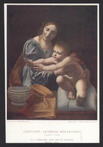 Dipinto - Giovanni Antonio Boltraffio - Madonna con Bambino - Madonna Esterhazy - Budapest - Szépmuvészeti Muzeum