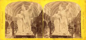 Londra - Esposizione Internazionale del 1862 - Padiglione austriaco - Gruppo scultureo