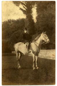 Ritratto maschile - Umberto I re d'Italia a cavallo