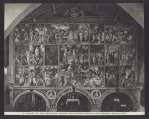 Varallo - Chiesa della Madonna delle Grazie. Gaudenzio Ferrari, Vita e Passione di Cristo, affresco (1513).