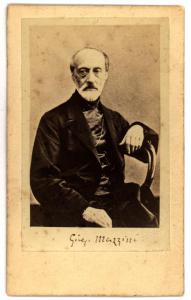 Ritratto maschile - Giuseppe Mazzini patriota e politico